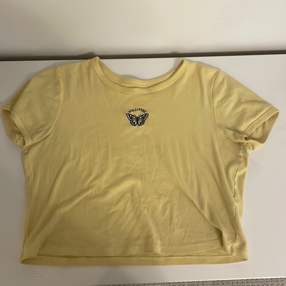 Yellow Hollister Top.